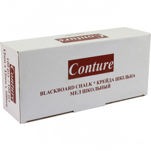 Мел белый квадратный Conture 100 шт