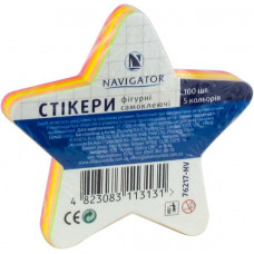 Блок паперу для нотаток Navigator липкий шар 100 шт 76217-NV