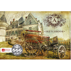 Блокнот-скетчбук Аркуш А4 без линівки 12 аркушів