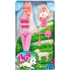 Іграшка Лялька Ася Сімейна прогулянка