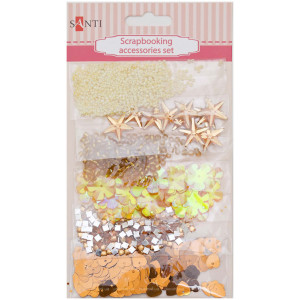 Набор декоративных украшений для скрапбукинга Santi 951973