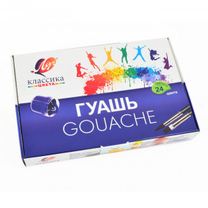 Набір гуашевих фарб Луч Класика 24 кольори 28С1681-08