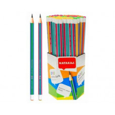 Олівець графітний Nataraj Pop з гумкою 2B