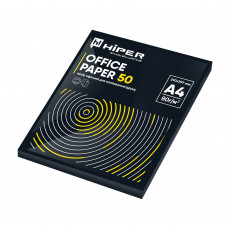 Папір офісний Hiper BLACK А4 80 г/м2 м/уп 50 аркушів