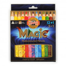 Олівці кольорові + блендер Koh-i-noor 12 кольорів