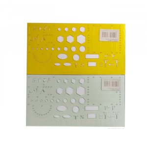 Лінійка-трафарет пластикова Irbis