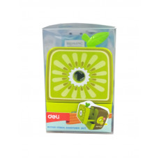 Точилка механическая с контейнером Deli Фрукты 0671E
