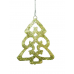 Подвеска елочная Світ Свят Елочка h=10 см 510164