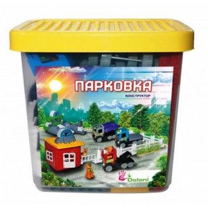 Конструктор Doloni Парковка 013888/11