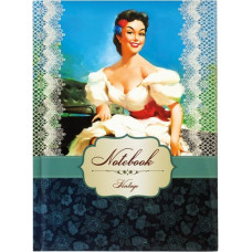 Блокнот Optima Vintage А5 у клітинку 80 аркушів О20343