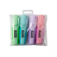 Набор маркеров для выделения текста Buromax 4 цвета BM.8905